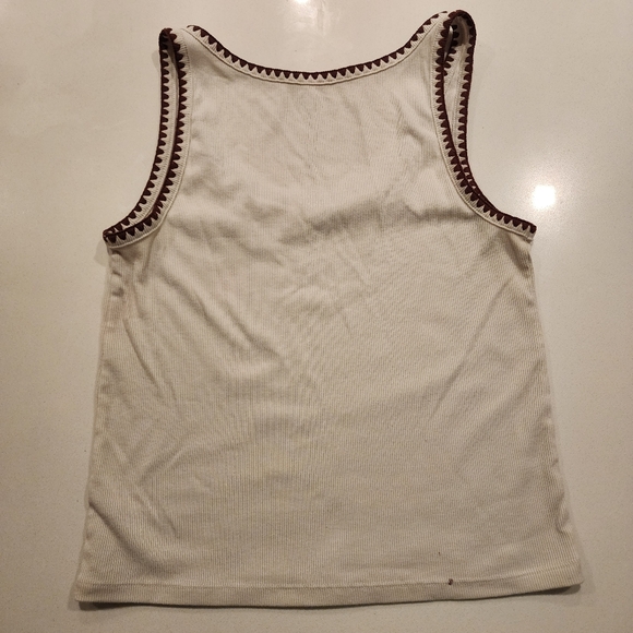 Embroidered Tank Top - Picture 8 of 9